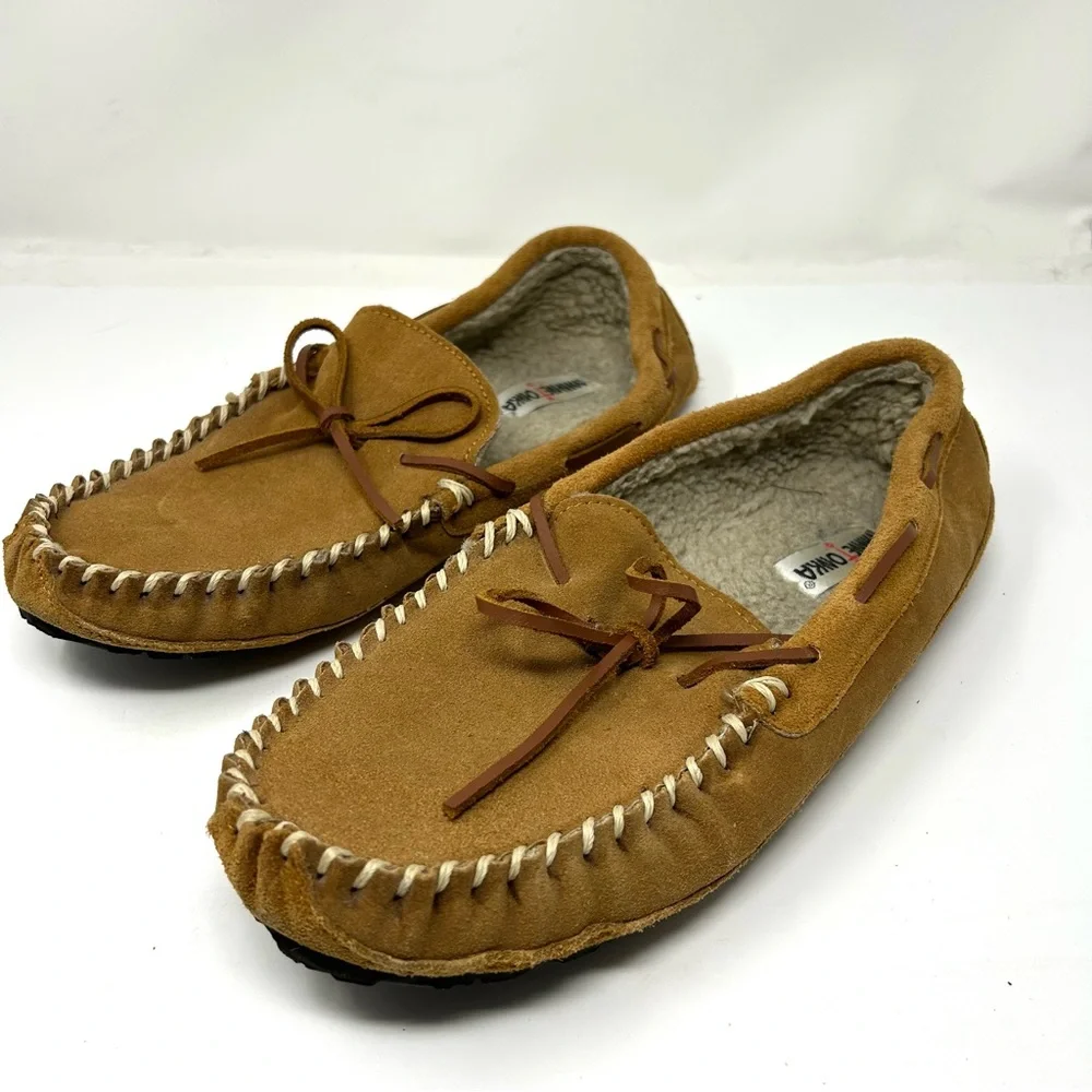 MINNETONKA men’s moccasins, size 13